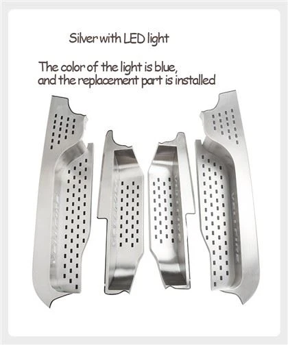 סף קבלת פנים לוואן עם נורות LED